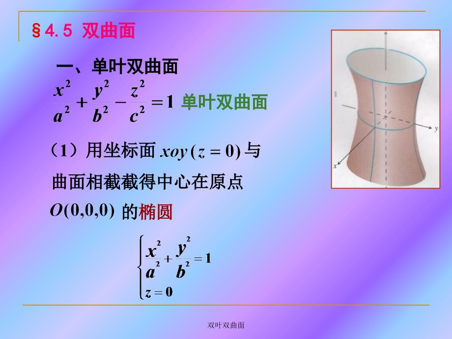 双叶双曲面课件_第1页