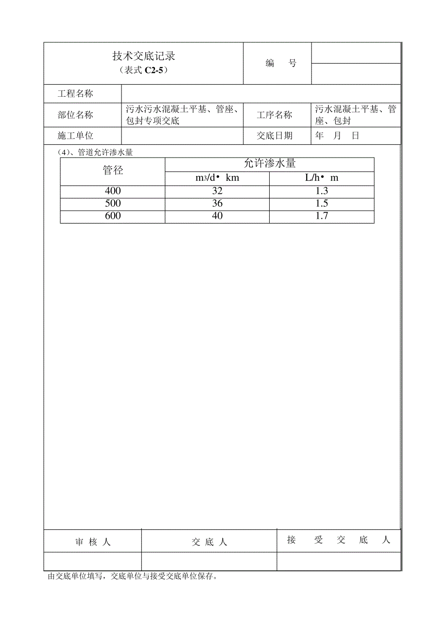 施工技术交底闭水试验_第2页