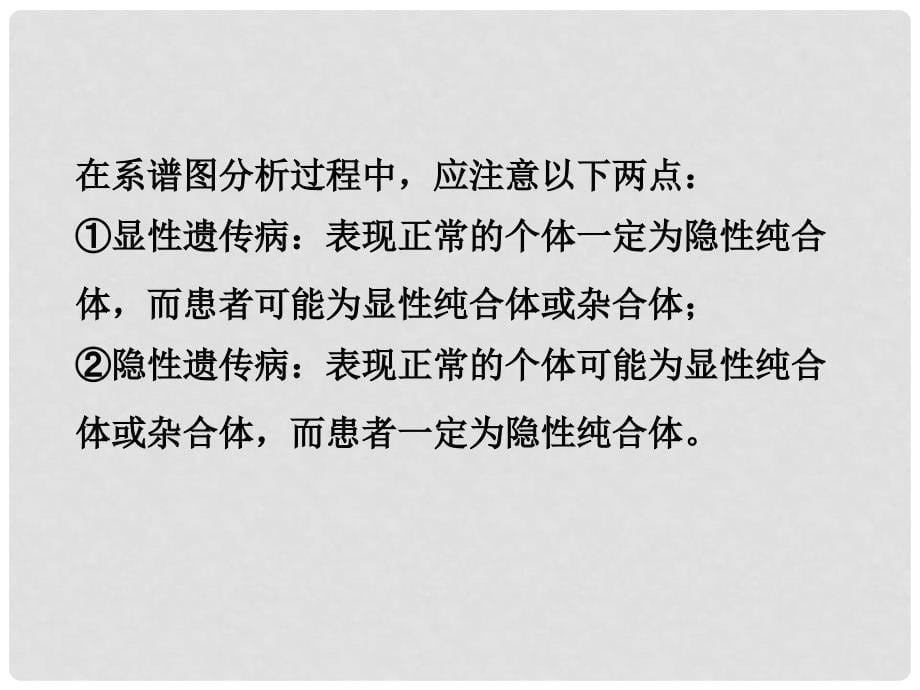 高中生物 第二单元 遗传的基本规律 第一章 基因的分离规律 1.3 分离规律在实践中的应用教学课件 中图版必修2_第5页