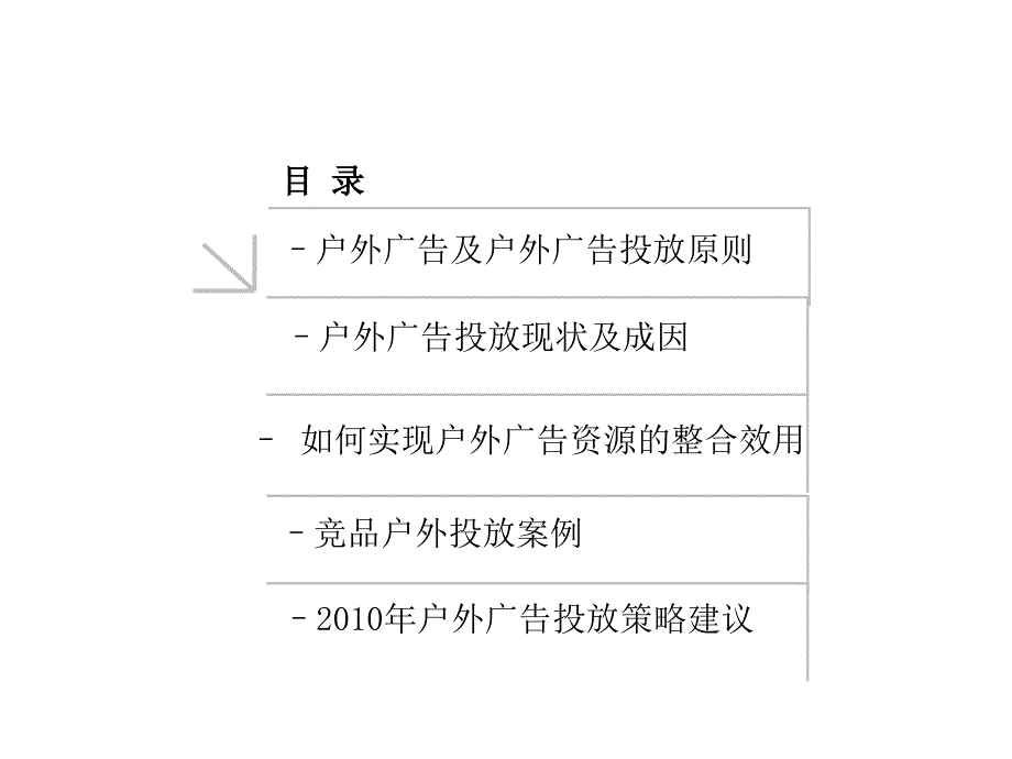 户外广告策略及方案(汽车营销策略).ppt_第2页