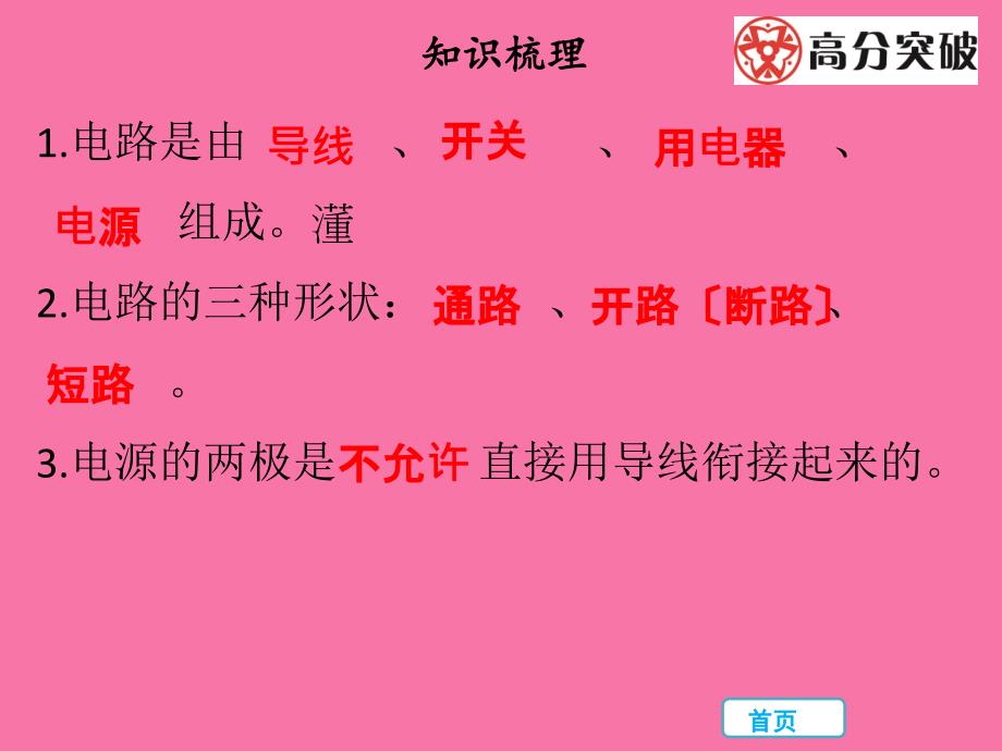 电路的组成和连接方式第一课时ppt课件_第3页