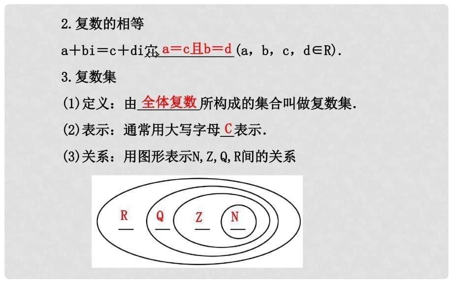 高中数学 3.1.1 数系的扩充和复数的概念课件 新人教A版选修22_第5页