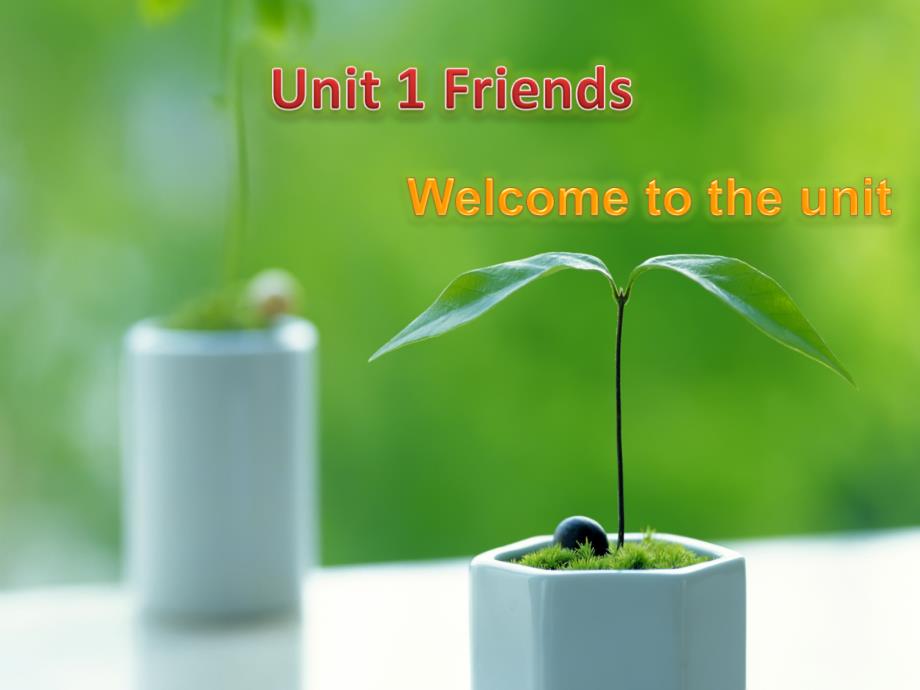 江苏省丹阳市云阳学校八年级英语上册 Unit 1 Friends welcome to the Unit课件 （新版）牛津版_第1页