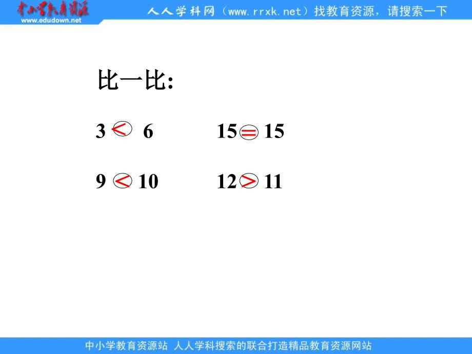 人教课标一下100以内数的大小比较课件_第3页