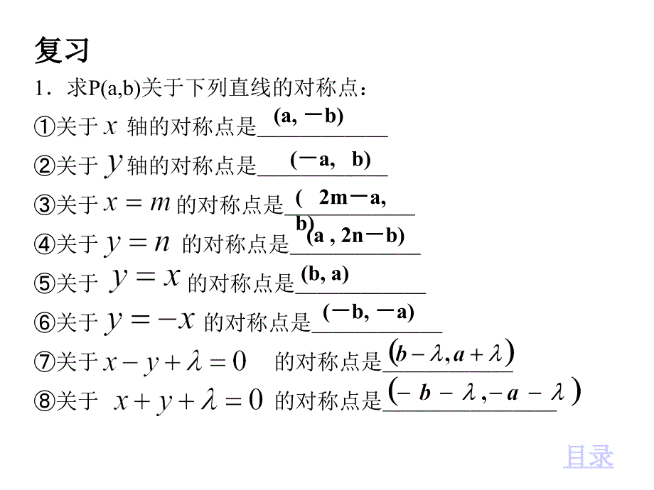 高二数学直线与圆的方程课件对称问题的应用新人教全套_第4页