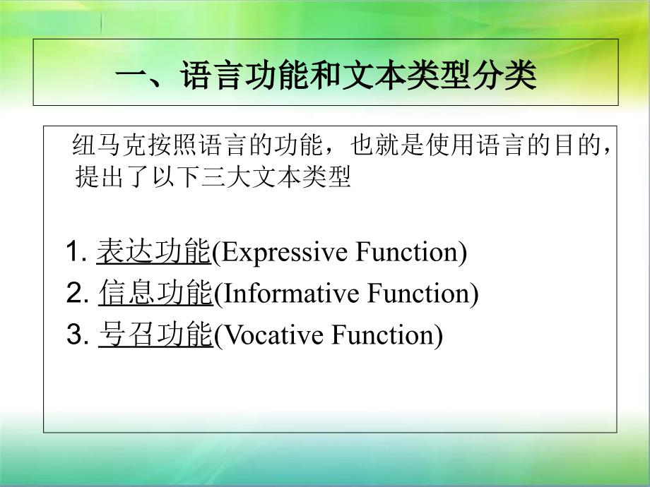 纽马克——文本类型及翻译理论课件_第3页