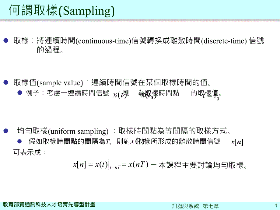 通讯原理七章取样理论_第4页