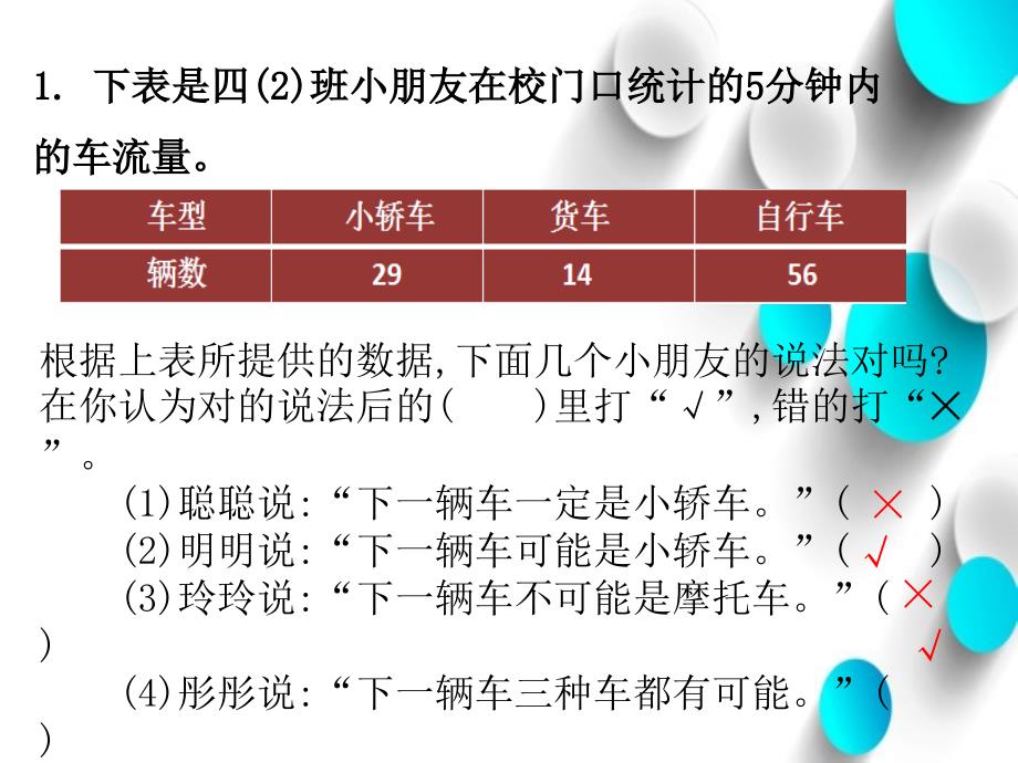 【北师大版】四年级上册数学ppt课件 第3课时 复习课_第4页