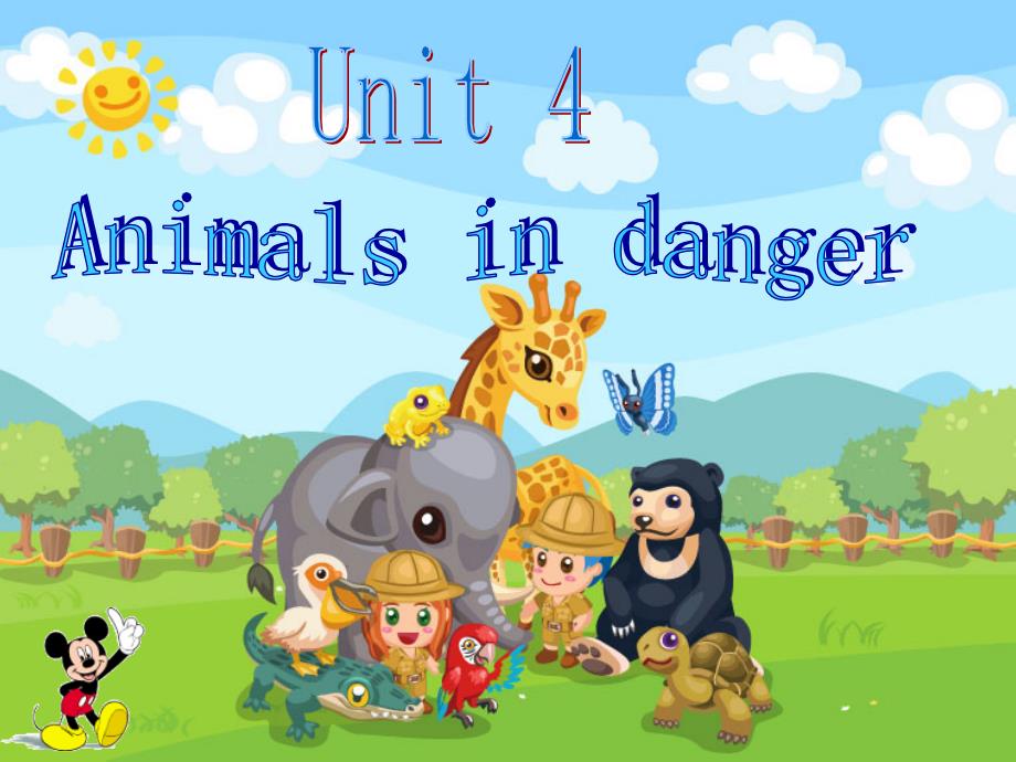 新版Join-In-六年级上册Unit5-Animals-in-danger_第1页