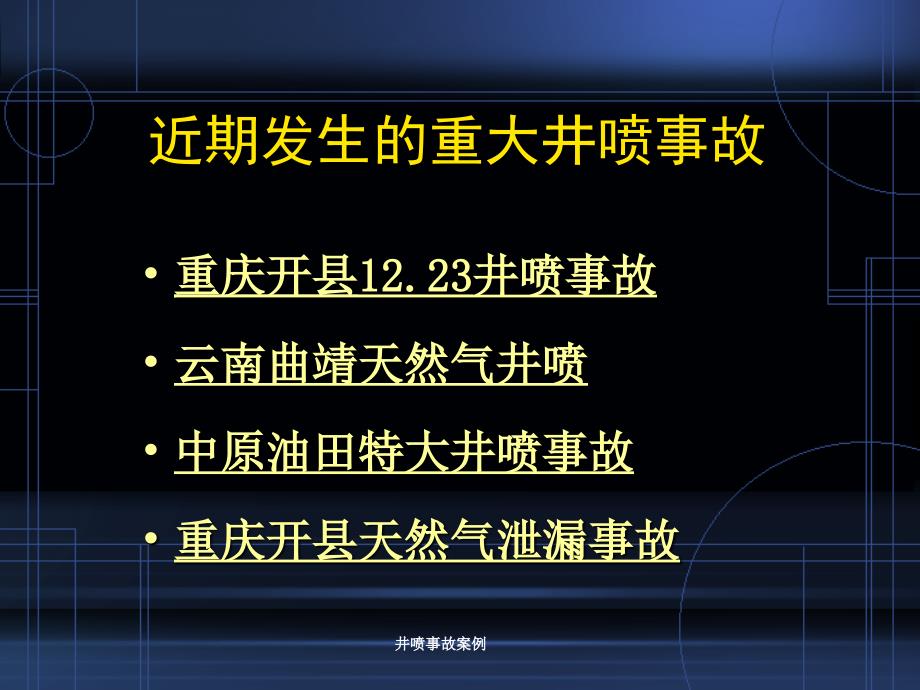 井喷事故案例课件_第2页