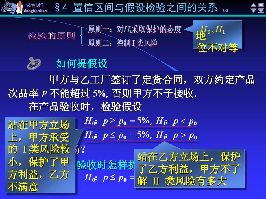 对于正态总均值的假设_第2页