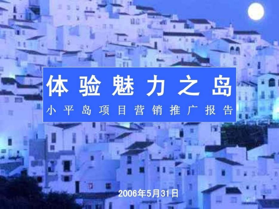 伟业大连小平岛项目营销推广报告161PPT_第1页