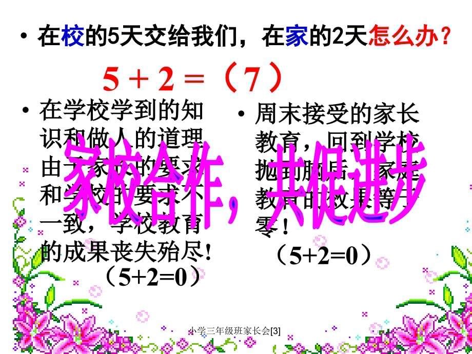 小学三年级班家长会3课件_第5页