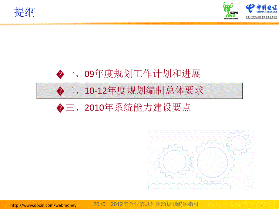 企业信息化滚动规划编制指引中国电信_第4页