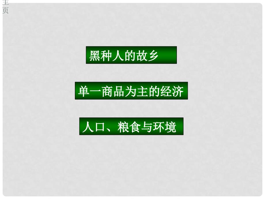 江苏省南京市高淳县外国语学校七年级地理下册《撒哈拉以南的非洲》课件（1） 新人教版_第2页