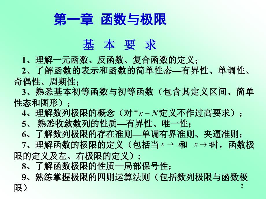 高等数学第三版复习第一章_第2页