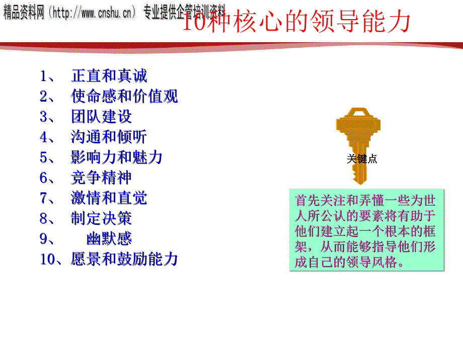 领导者的基本要素、角色与职责_第4页