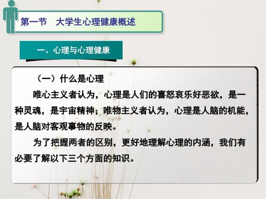 走出心理健康的误区——认识大学生心理健康_第5页