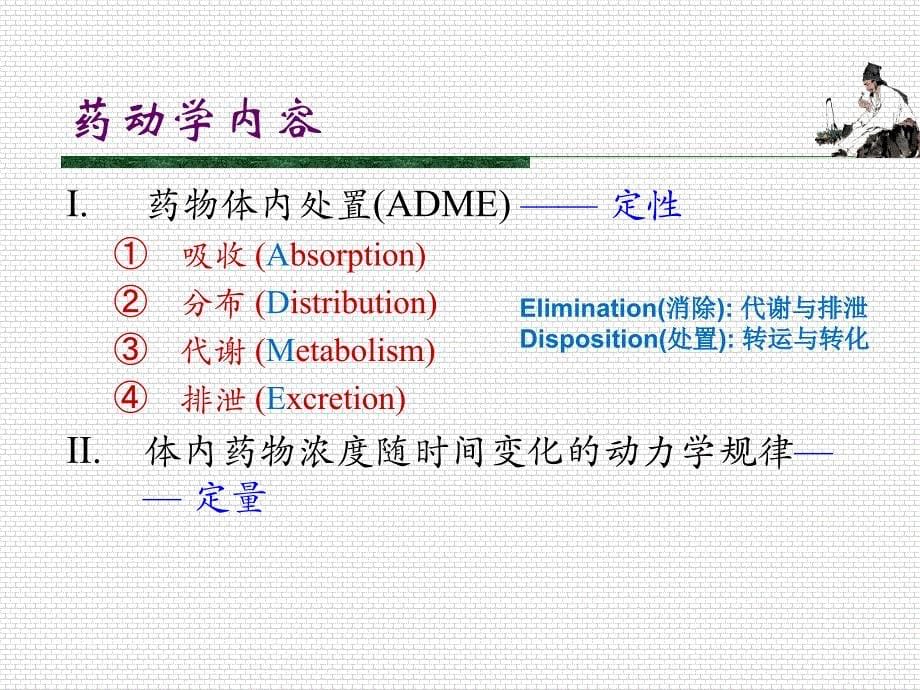 药理学总论课件：药物代谢动力学_第5页