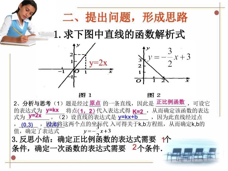 用待定系数法求一次函数解析式课件_第5页