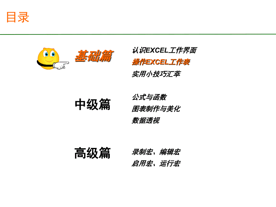 Excel培训教程_第3页