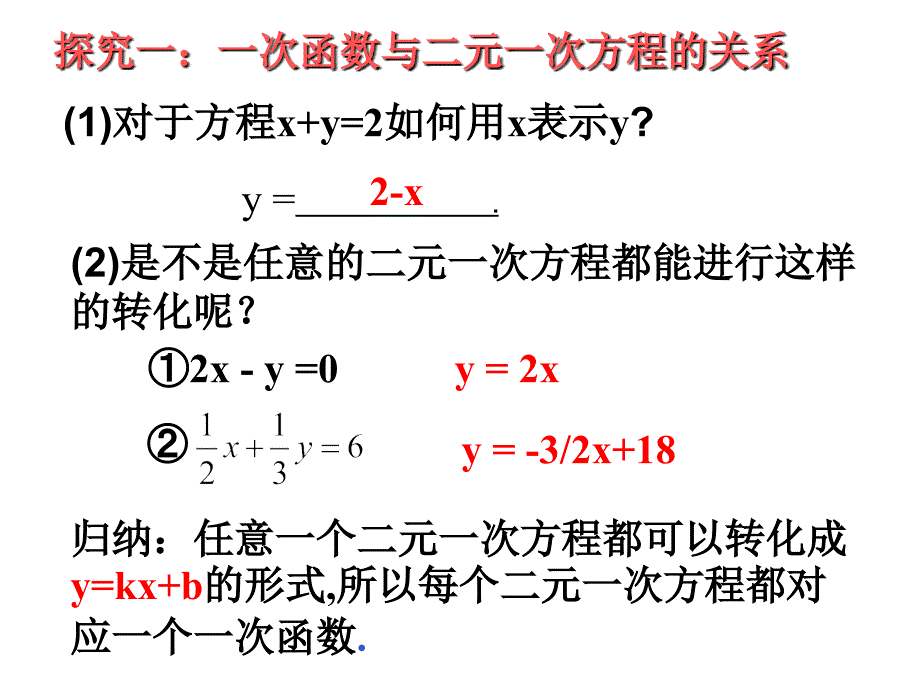 自能高效课一次函数与二元一次方程组_第2页