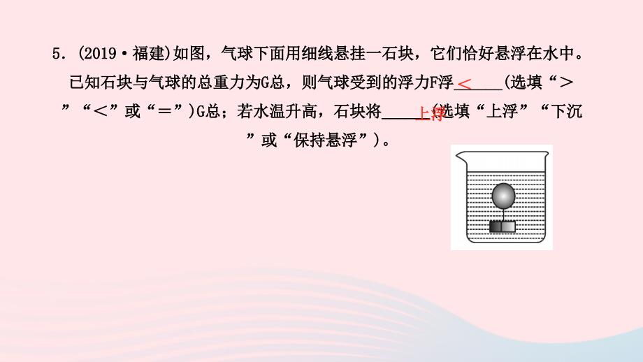 最新八年级物理下册第十章浮力综合提升作业课件新人教版新人教版初中八年级下册物理课件_第4页