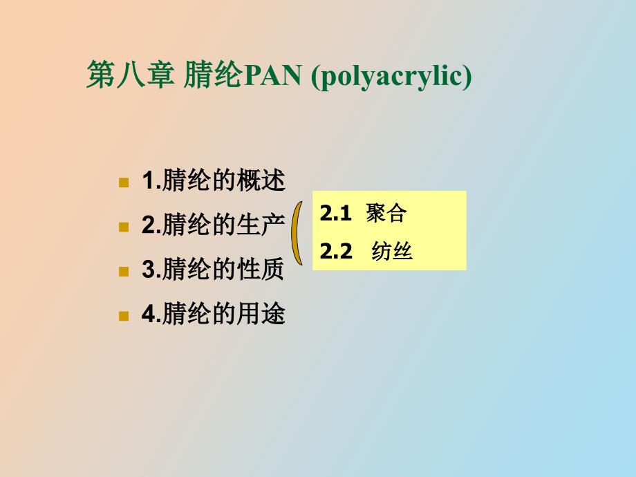 合成纤维腈纶_第1页