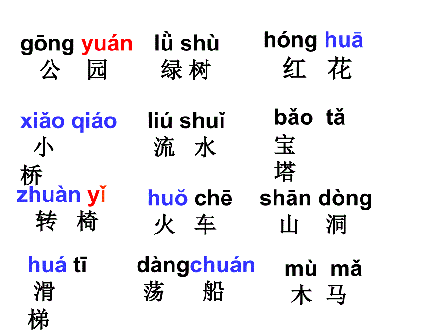 苏教版一年级上识字3课件_第4页