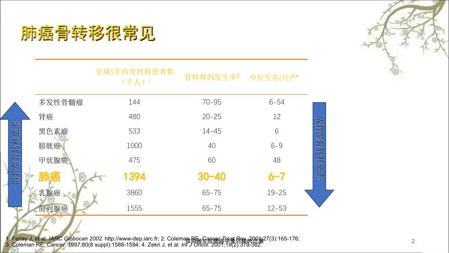 双膦酸盐在肺癌中骨转移的进展_第2页