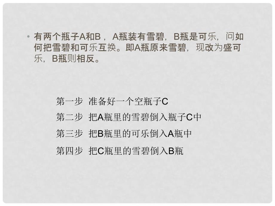 浙江省天台县平桥二中高中信息技术《算法及其实现第一课时》课件 新人教版_第4页