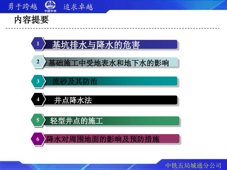 【中铁五局】基坑排水与降水工程施工技术培训（共70页）_第2页