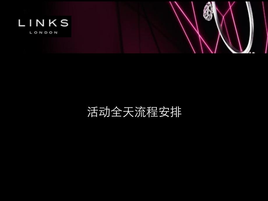 Links上海旗舰店开幕流程方案_第4页