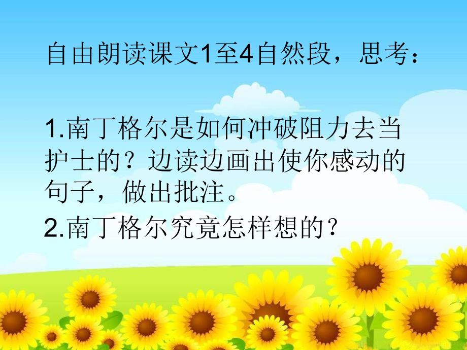 五年级语文下册第3单元12提灯女神课件8语文S版语文S版小学五年级下册语文课件_第2页