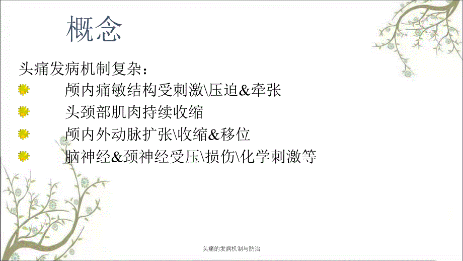 头痛的发病机制与防治_第4页