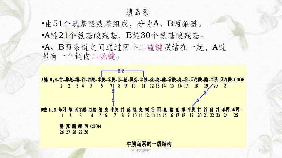 蛋白质的分子结构课件_第4页