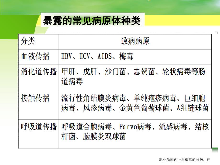 职业暴露丙肝与梅毒的预防用药课件_第4页