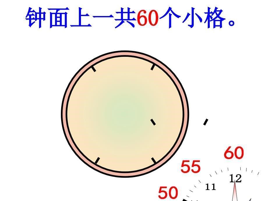 第七单元认识时间（一）——5分5分地认时间 (2)_第5页