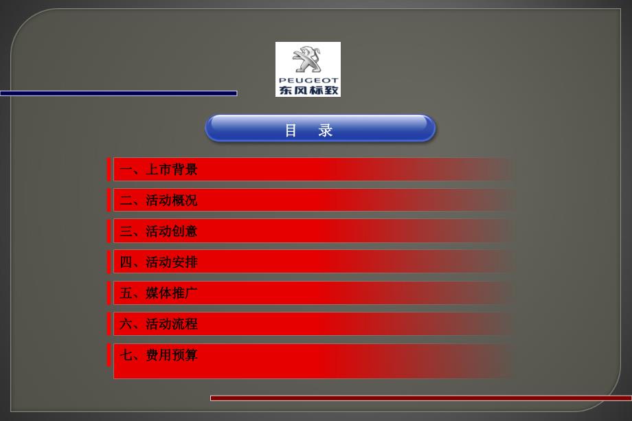 2012款东风标致307及307Cross汽车上市发布会策划案.ppt_第3页