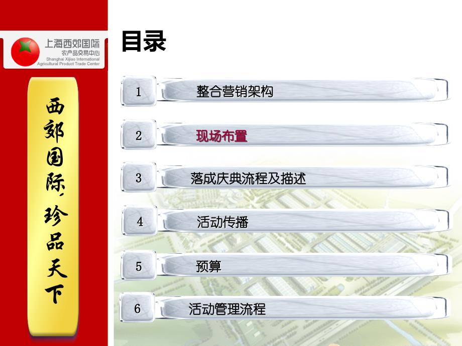 上海西郊国际落成典礼活动方案ppt_第4页