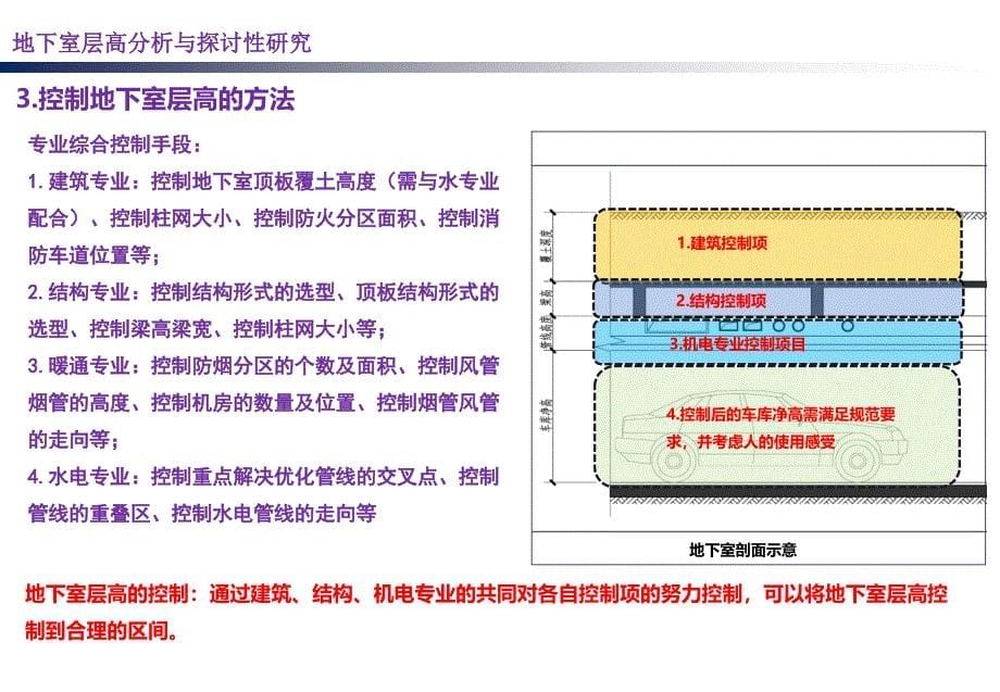 地下室层高分析与探讨性研究_第5页