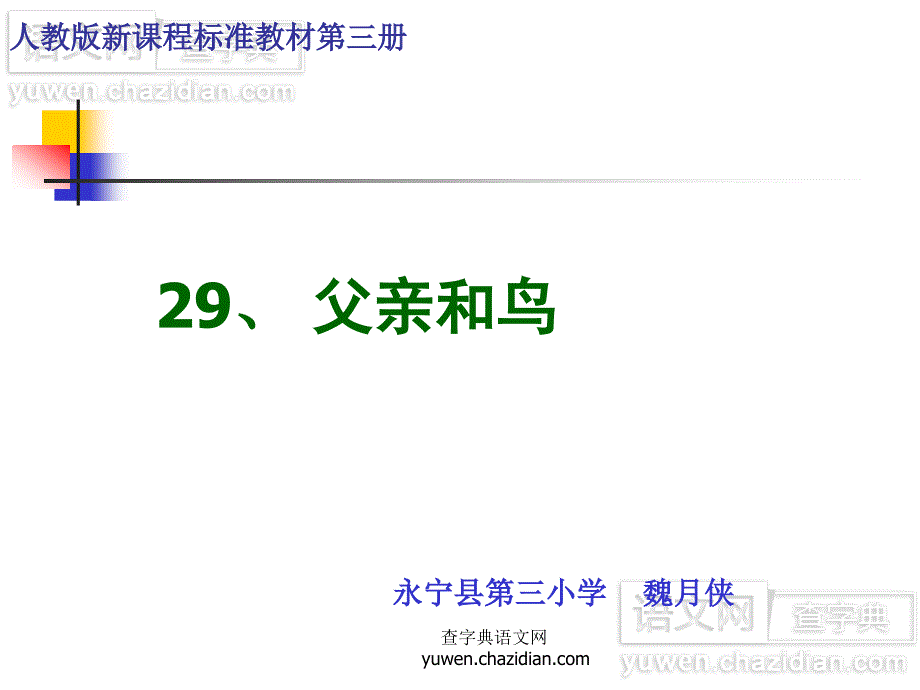 29、父亲和鸟[精选文档]_第1页