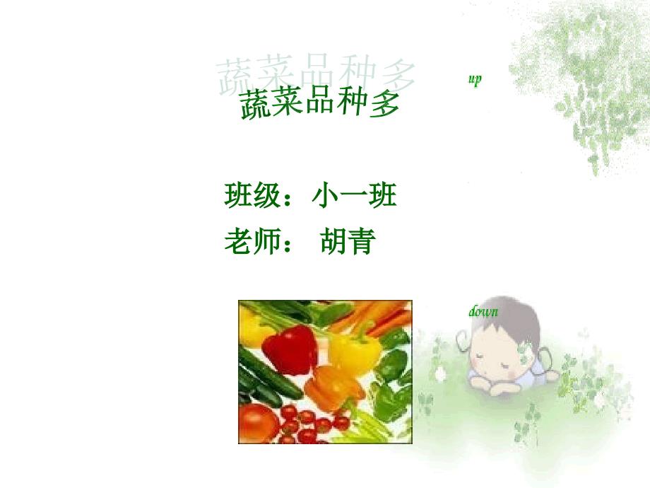 蔬菜品种多课件_第1页