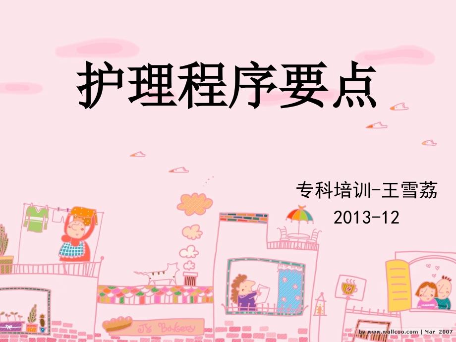 护理程序要点（专题培训）_第1页