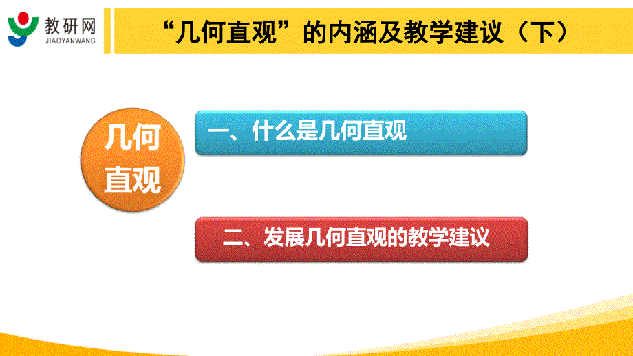 吴正宪、王彦伟：数学学科核心素养 ——“几何直观”的内涵及教学建议(下).ppt_第2页