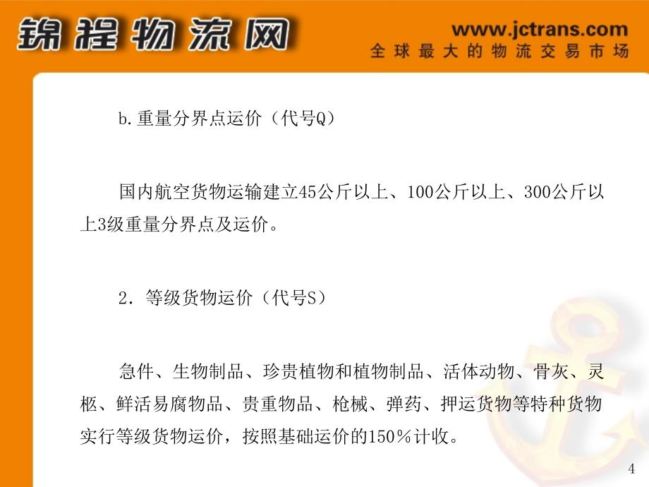 空运运价相关知识_第4页