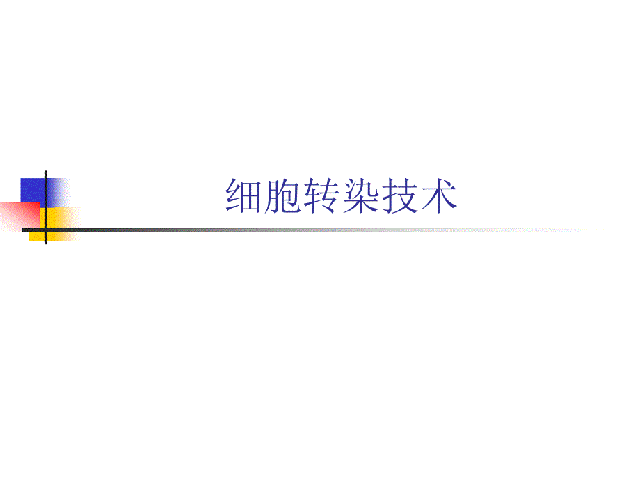 细胞转染技术课件_第1页