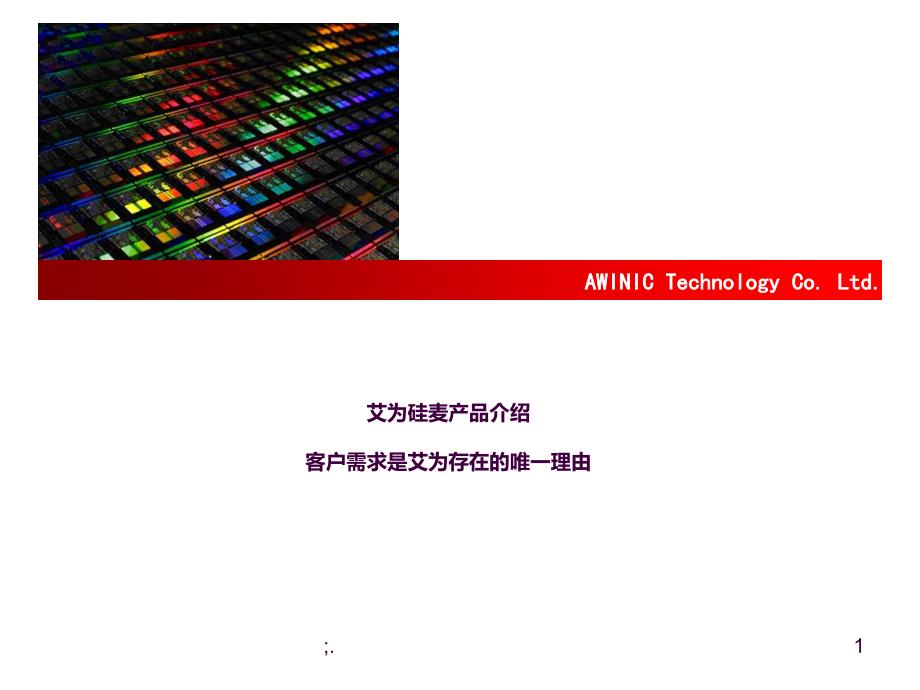 硅麦产品介绍ppt课件_第1页