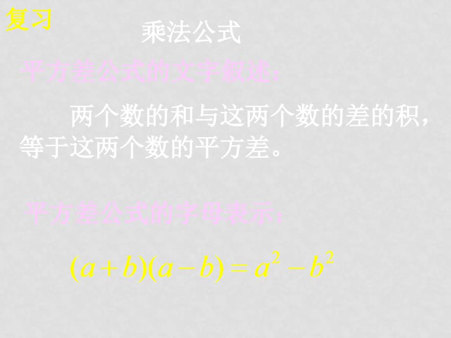 第十五章 整式15.3.2 完全平方公式_第2页