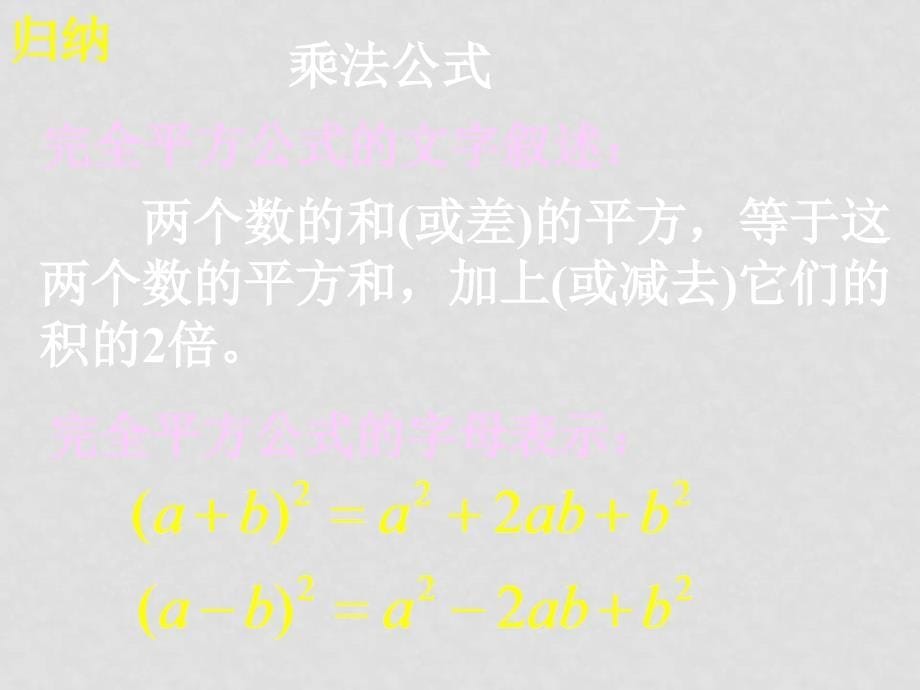 第十五章 整式15.3.2 完全平方公式_第5页